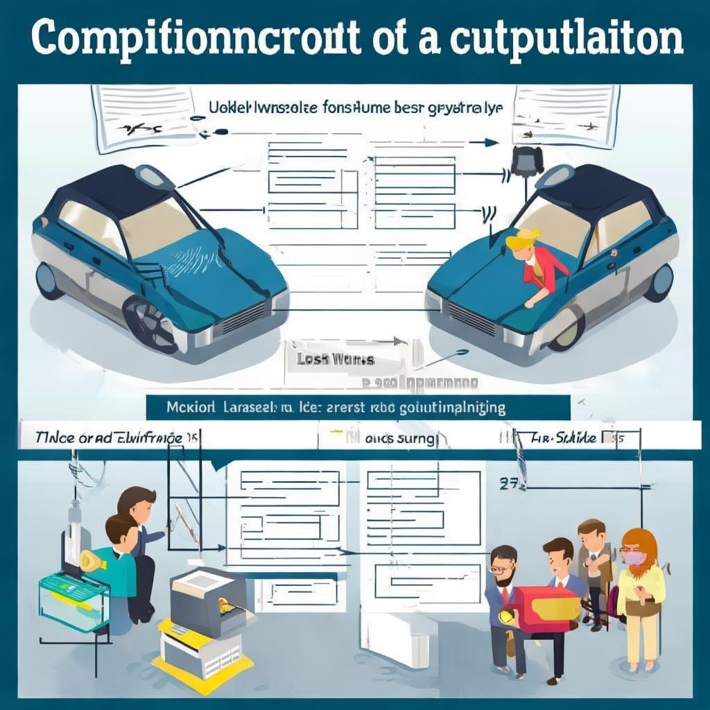 交通事故认定同等责任双方人员受伤赔偿怎么算？