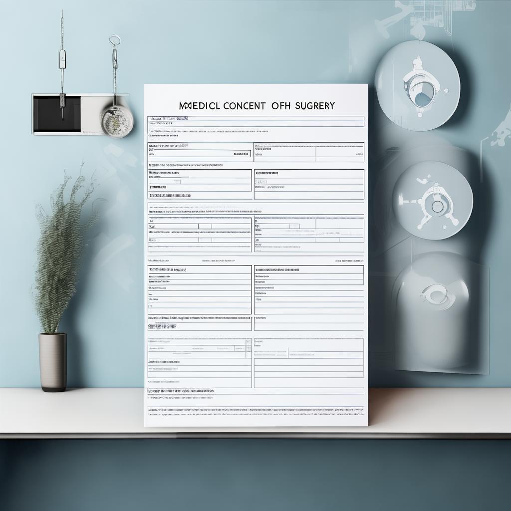整形美容手术知情同意书范本