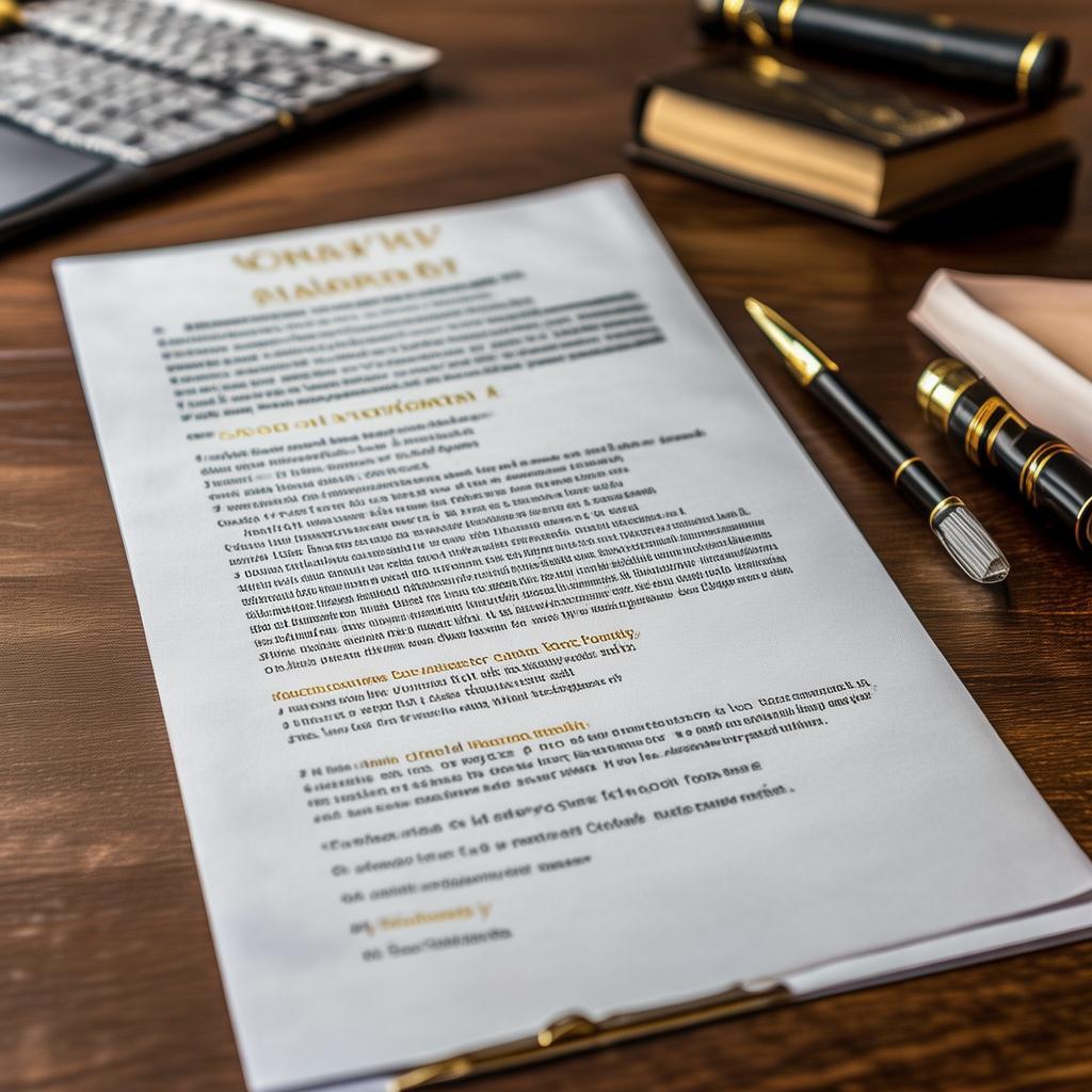 福利房分配协议(附服务期条款)范本