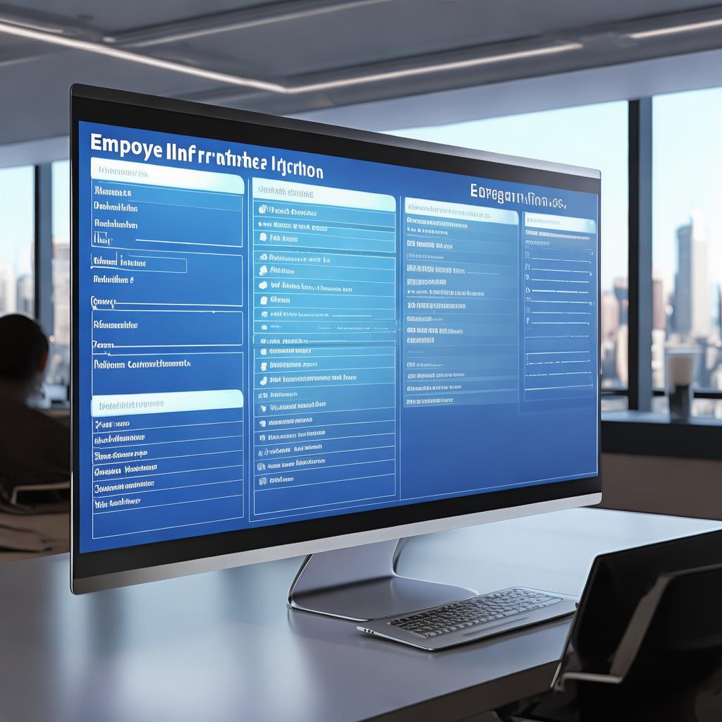 员工信息登记表(含紧急联系人)范本