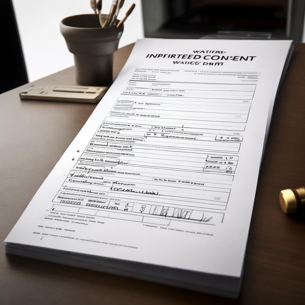 疫苗接种知情同意书范本