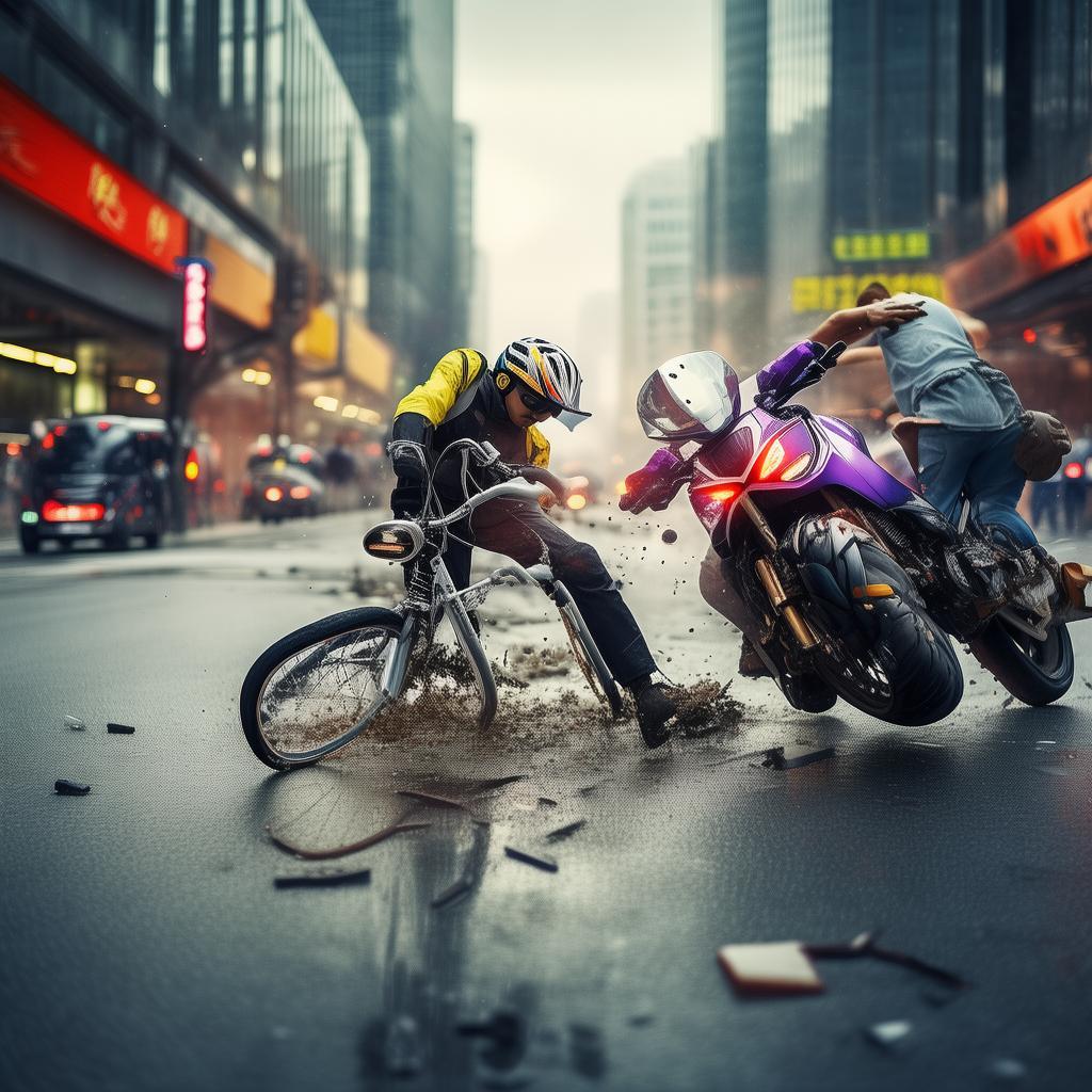 交通事故中非机动车与摩托车碰撞责任如何认定？