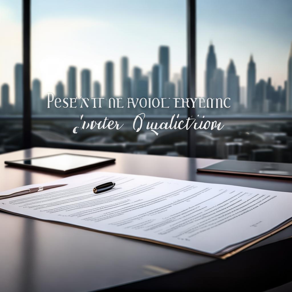 私募基金合格投资者协议范本