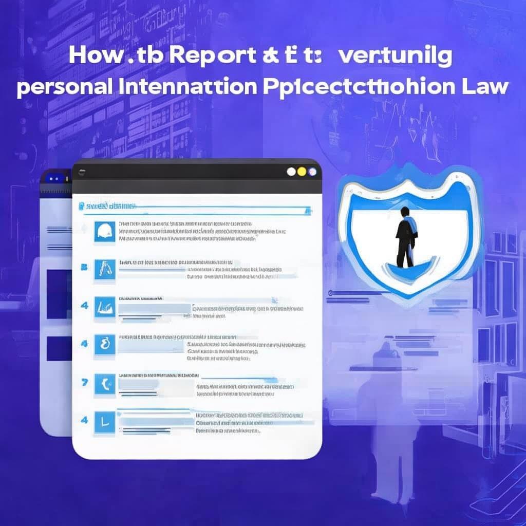 如何举报违规处理个人信息的机构 | 保护隐私权的实用指南