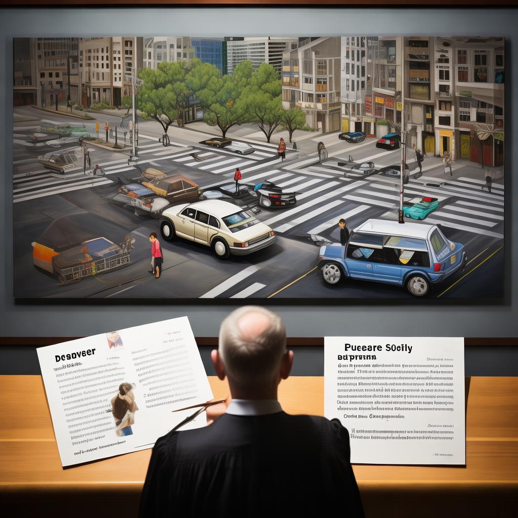 交通事故中行人闯红灯不走人行横道被撞：司机的法律责任认定