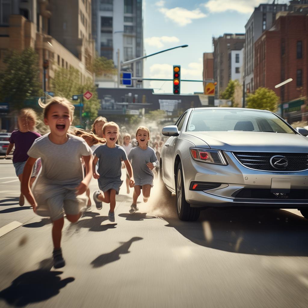 交通事故中行人在马路上追逐打闹被撞，司机法律责任多大？