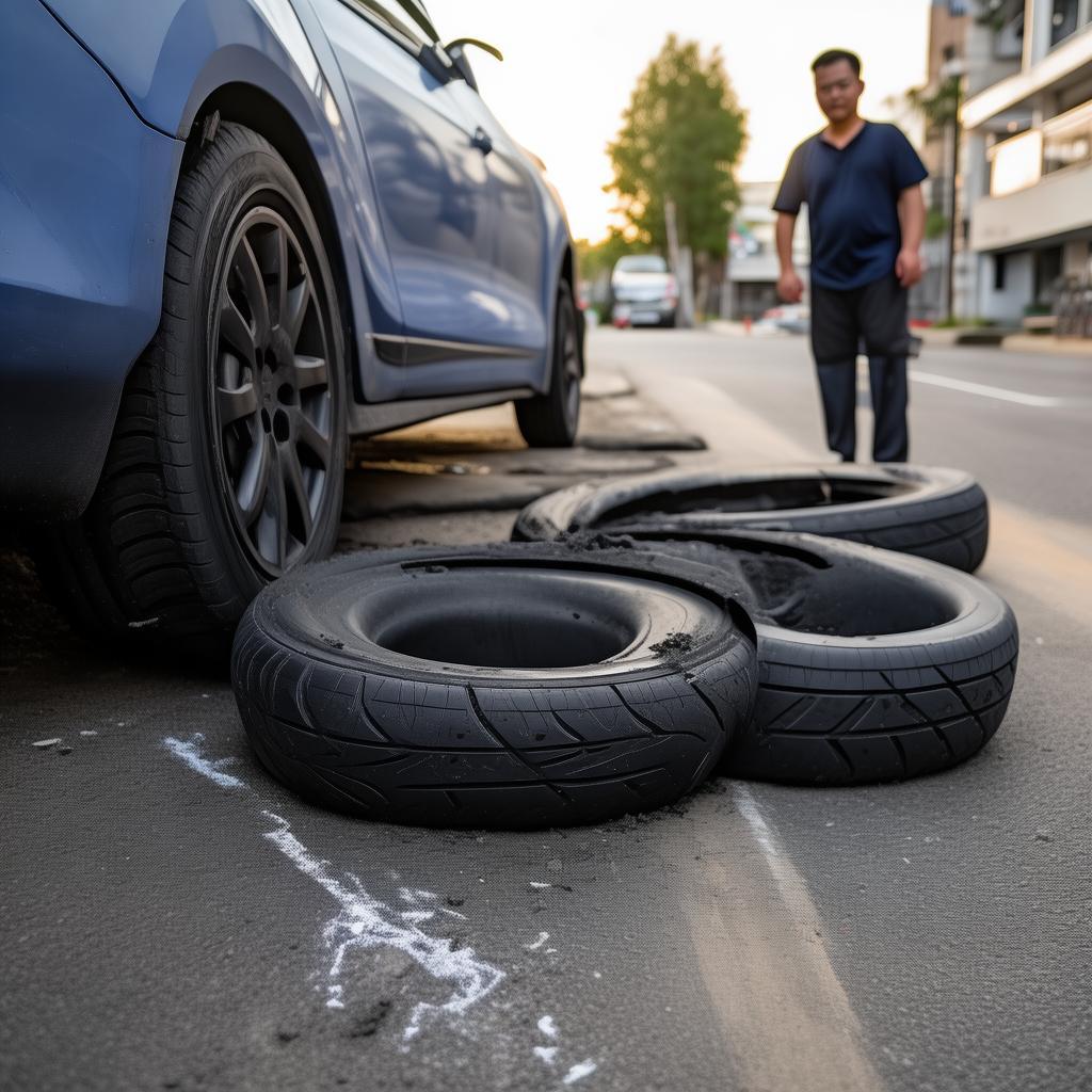 被恶意扎车胎怎样调取监控证据
