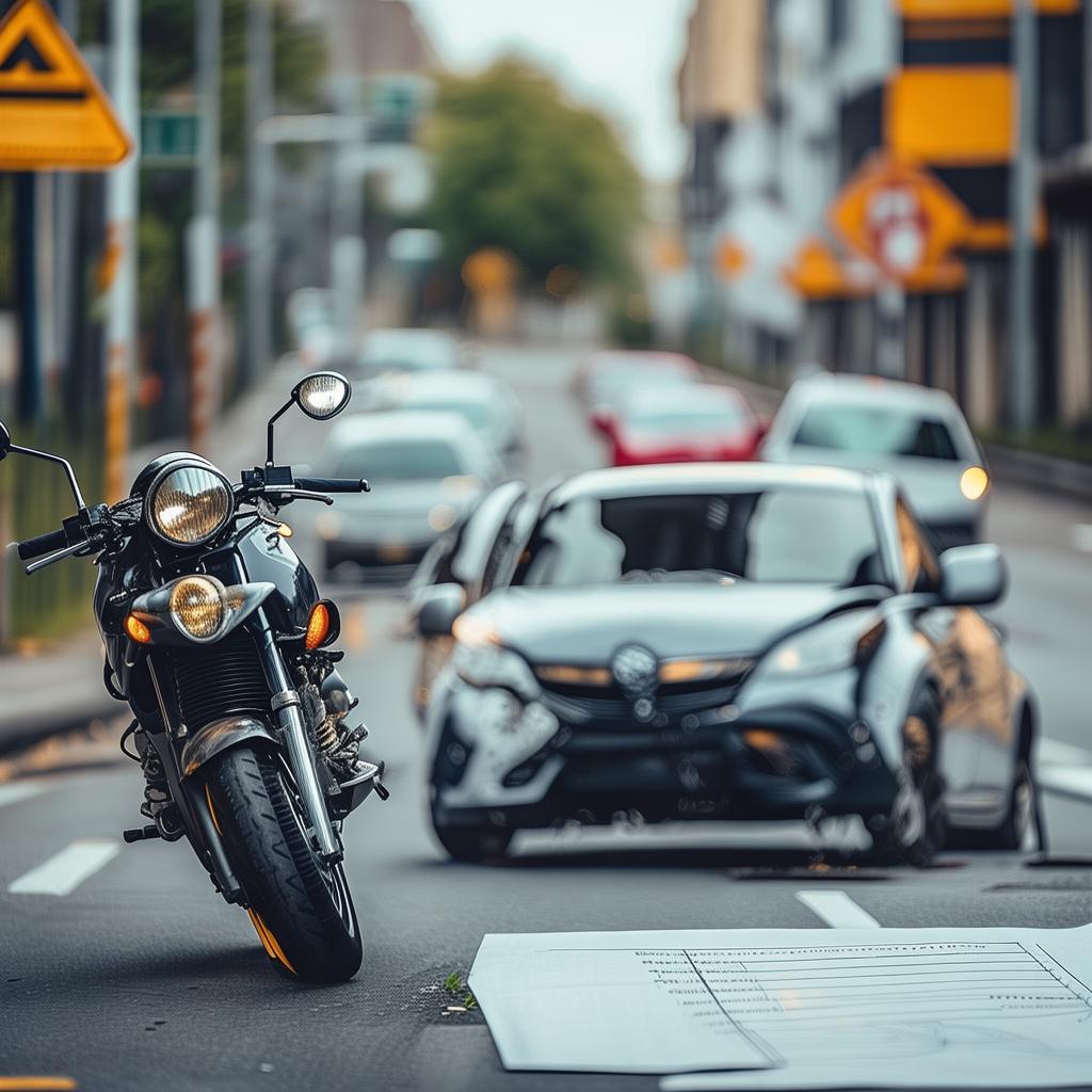 交通事故中摩托车与汽车相撞责任怎么划分？