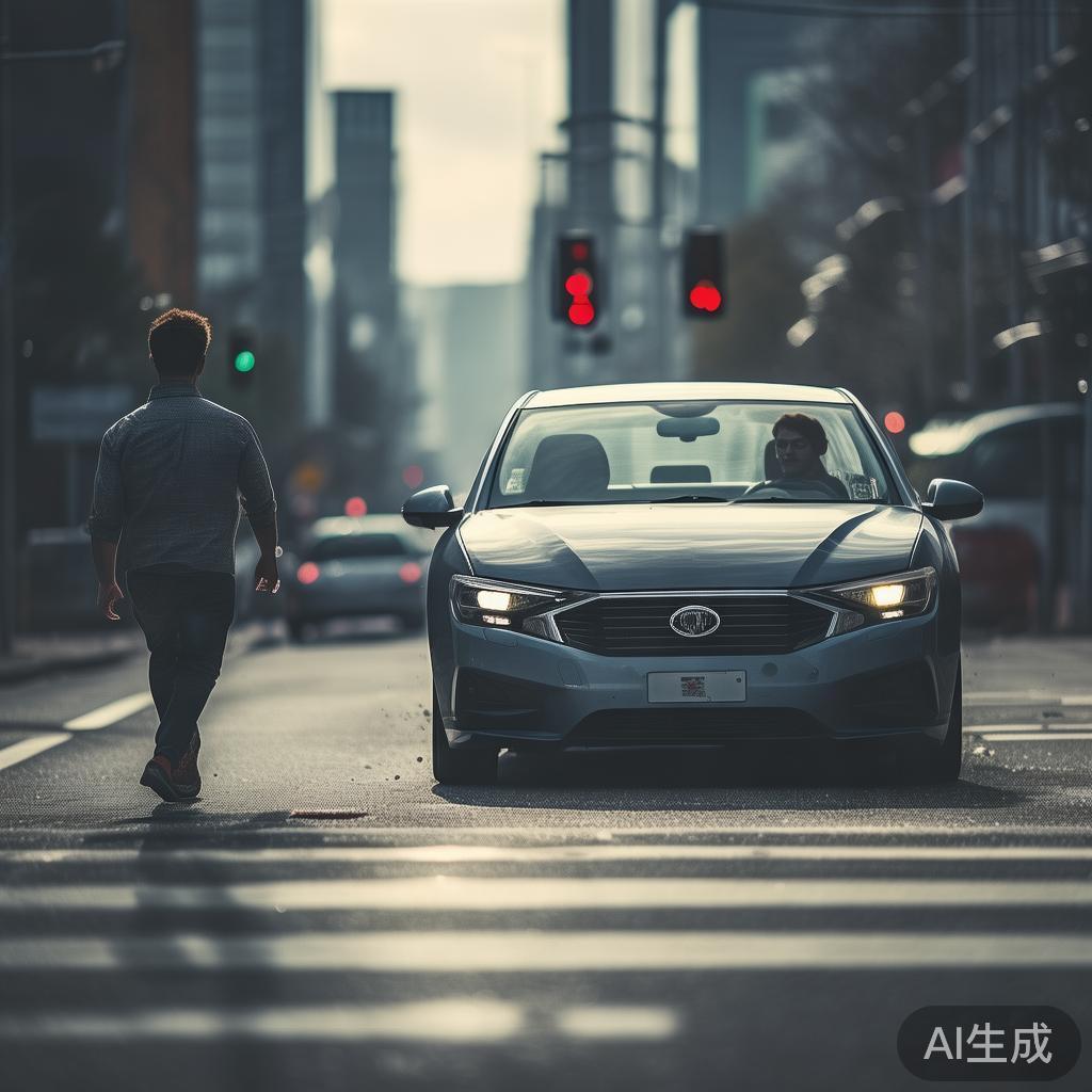 交通事故中行人闯红灯被撞责任怎么定？