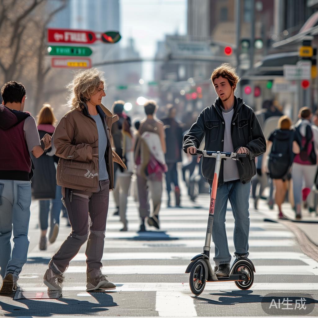 交通事故中非机动车逆行与行人碰撞：责任认定，一看就懂！